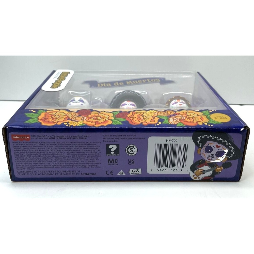 Fisher Price Little People Collector 3pc Set Day Of The Dead Dia De Los Muertos - Picture 3 of 4